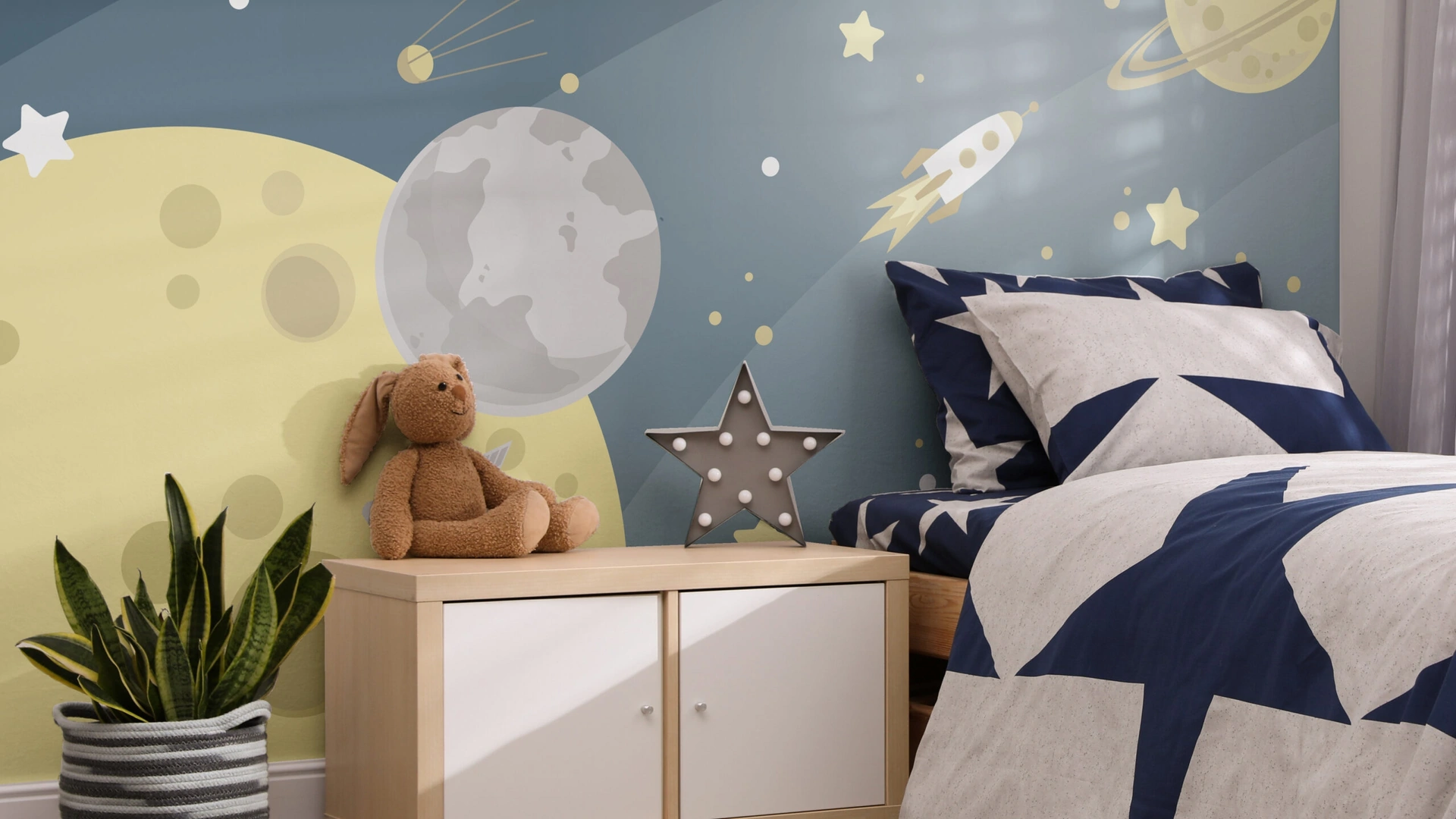 Carta da parati Planets di Pintdecor