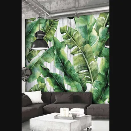 Carta da parati Tropical Leaves CP0290 di Pintdecor