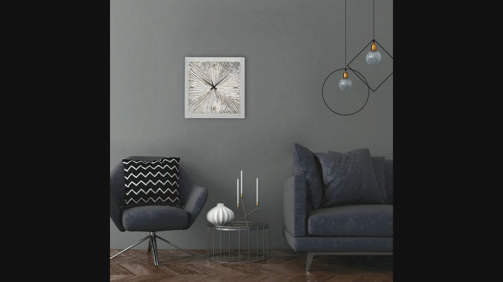 Orologio Fossile di Pintdecor