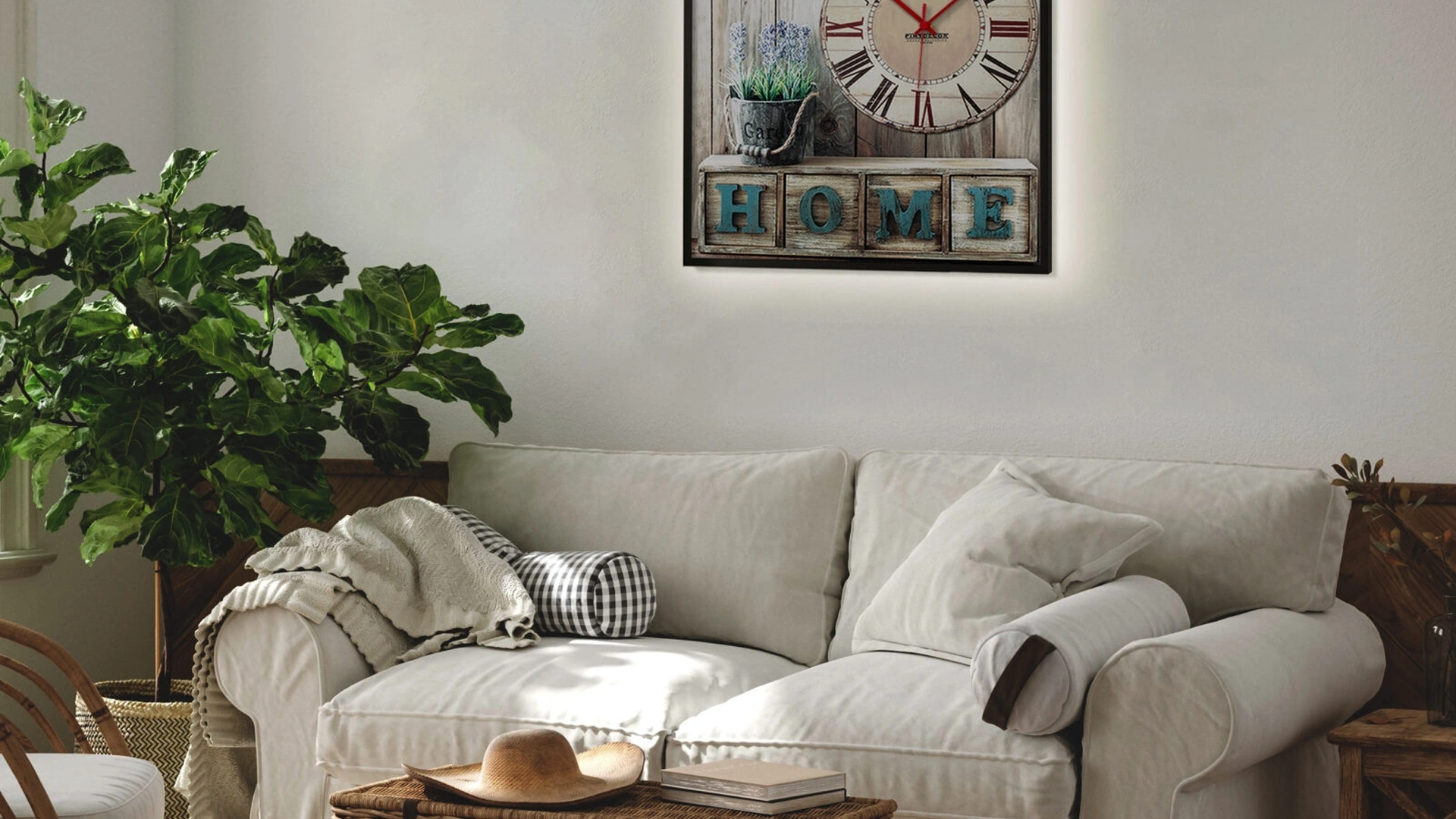 Orologio Luminoso 02 di Pintdecor