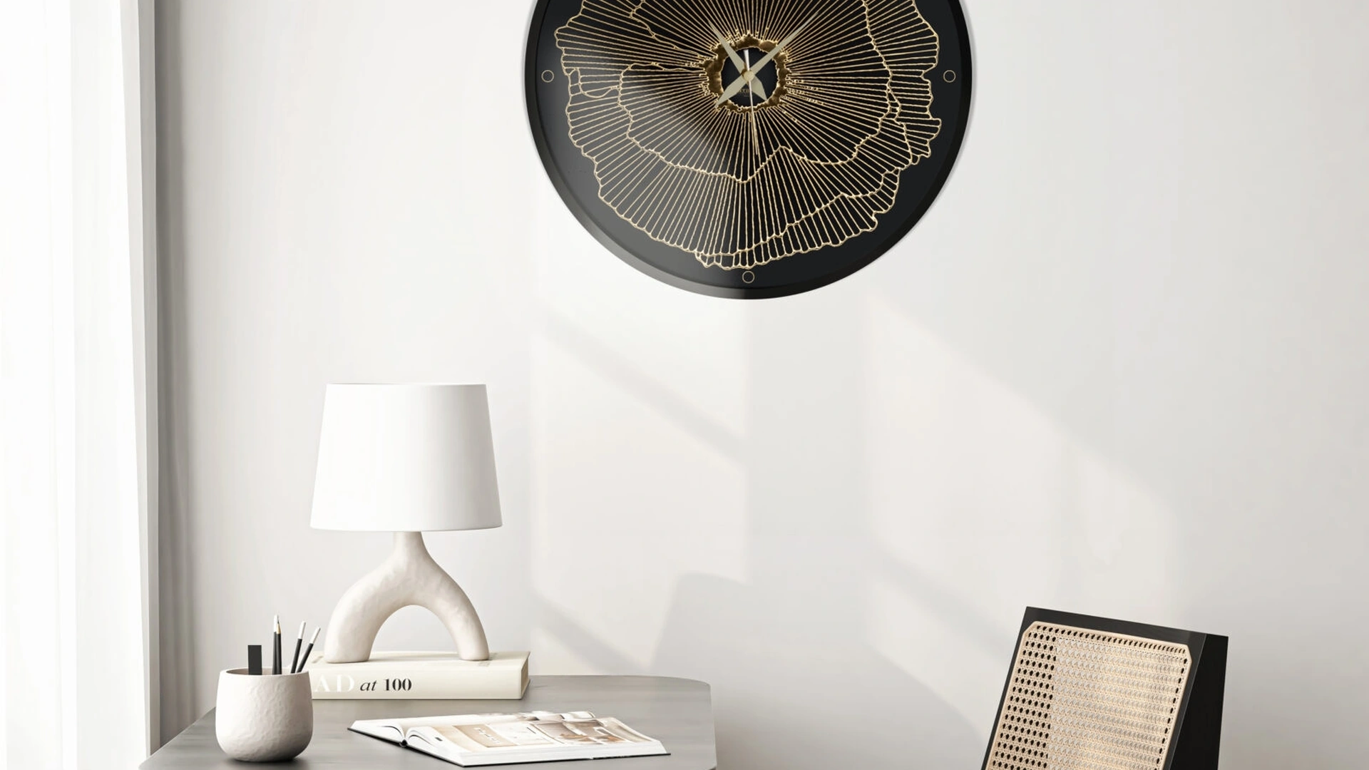 Orologio tondo 02 di Pintdecor
