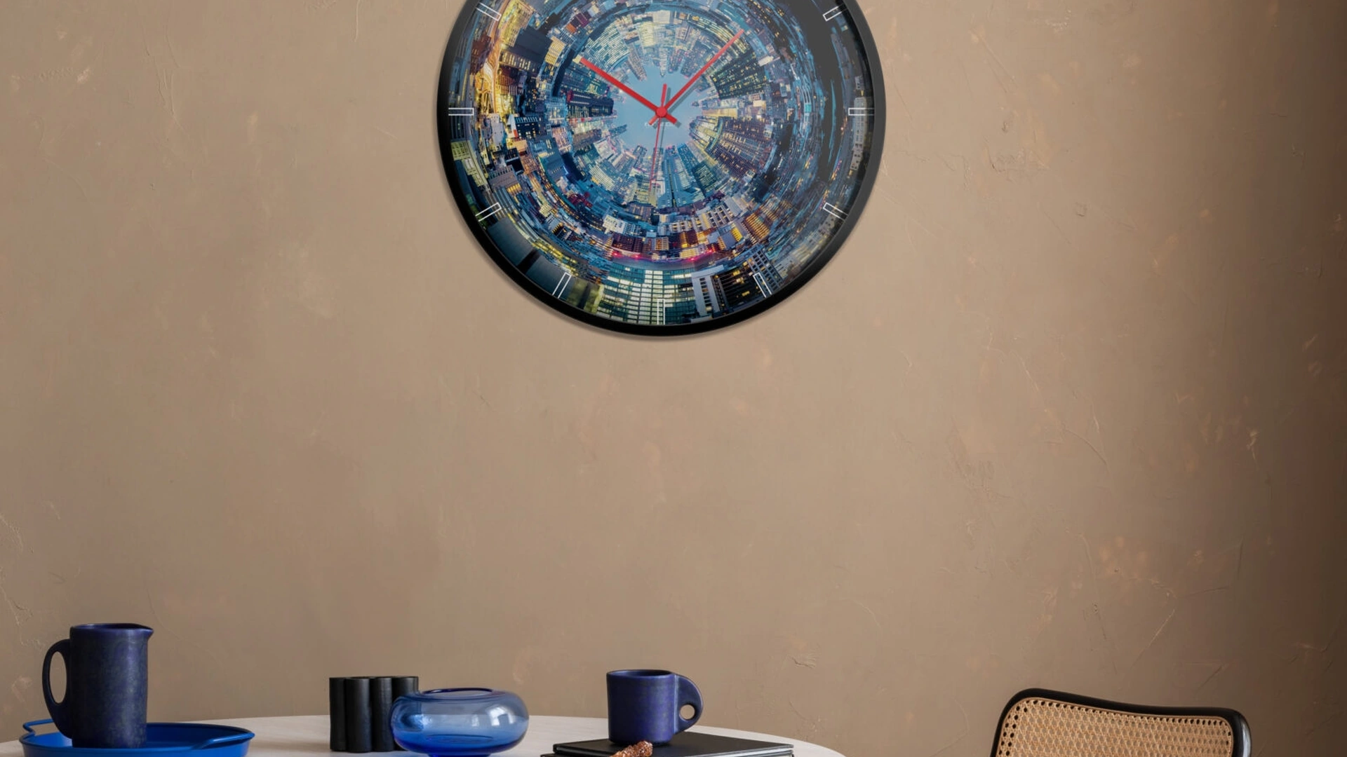 Orologio tondo 02 di Pintdecor