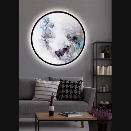 Pannello dicorativo luminoso Nube di Colore di Pintdecor