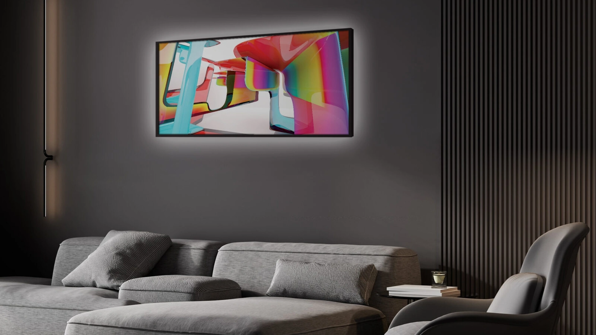 Quadro luminoso 03 di Pintdecor