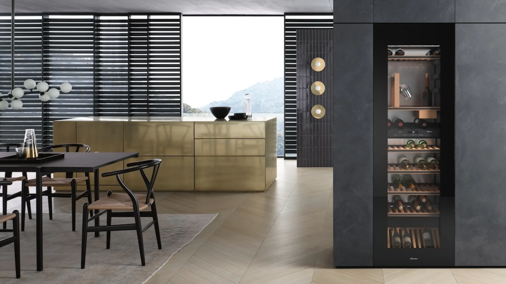 Enoteca da incasso KWT6722iGS con Set Sommelier di Miele