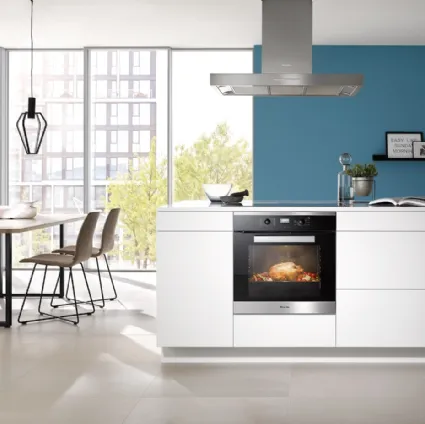 Cappa Aspirante PUR98D ad Isola con illuminazione Led a risparmio energetico di Miele