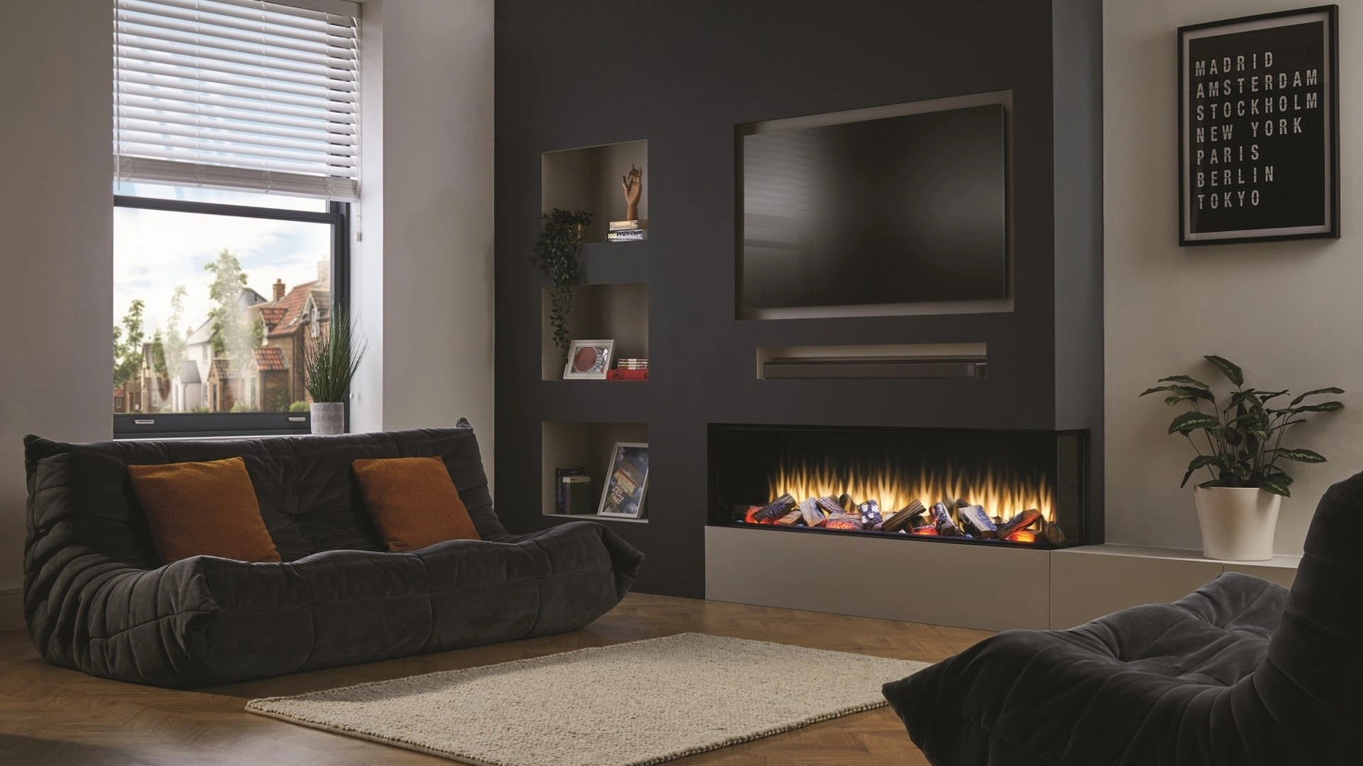 Camino elettrico a LED Lepiaki 150 di Maisonfire