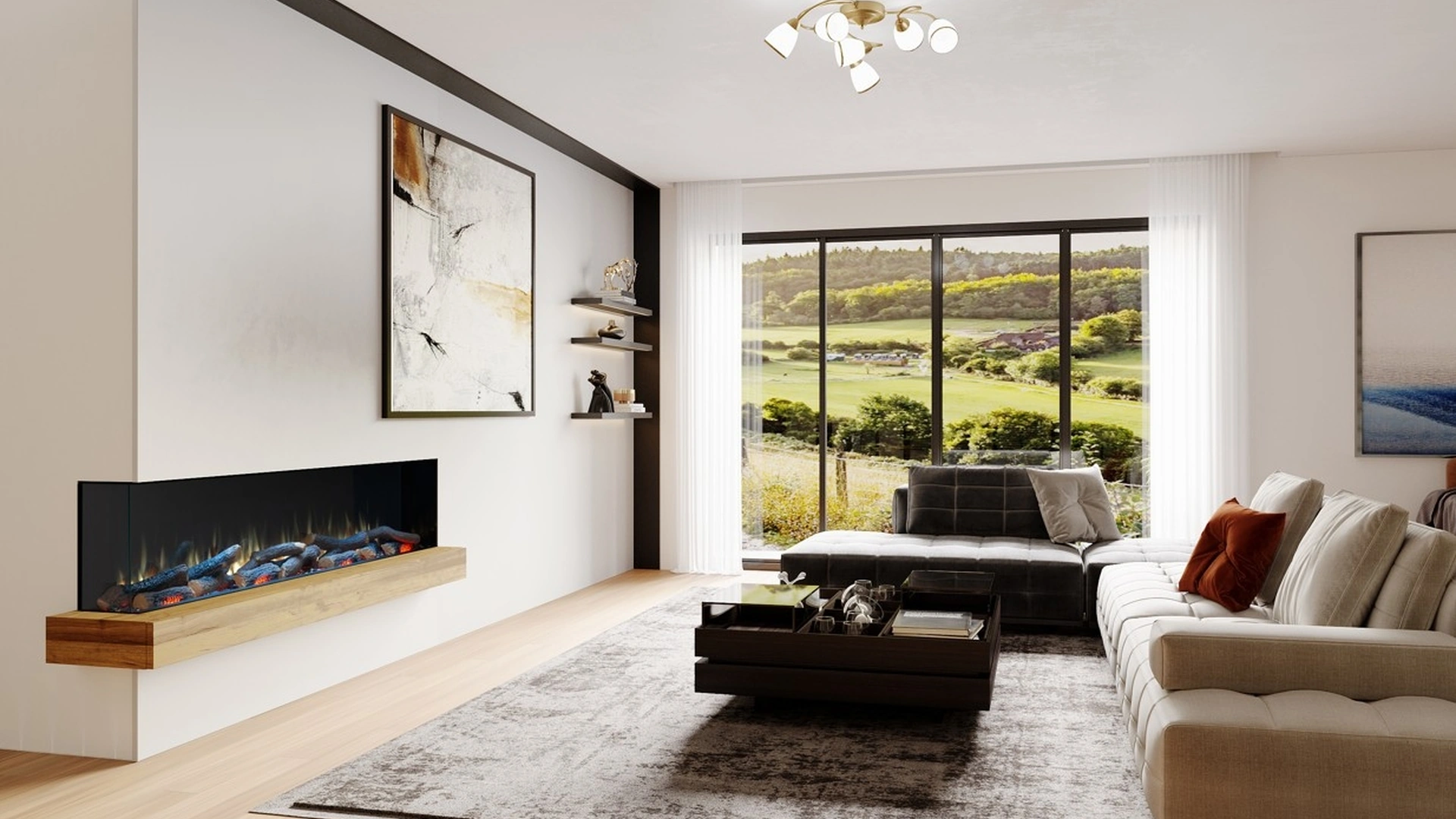 Camino elettrico a LED Lepiaki 150 di Maisonfire