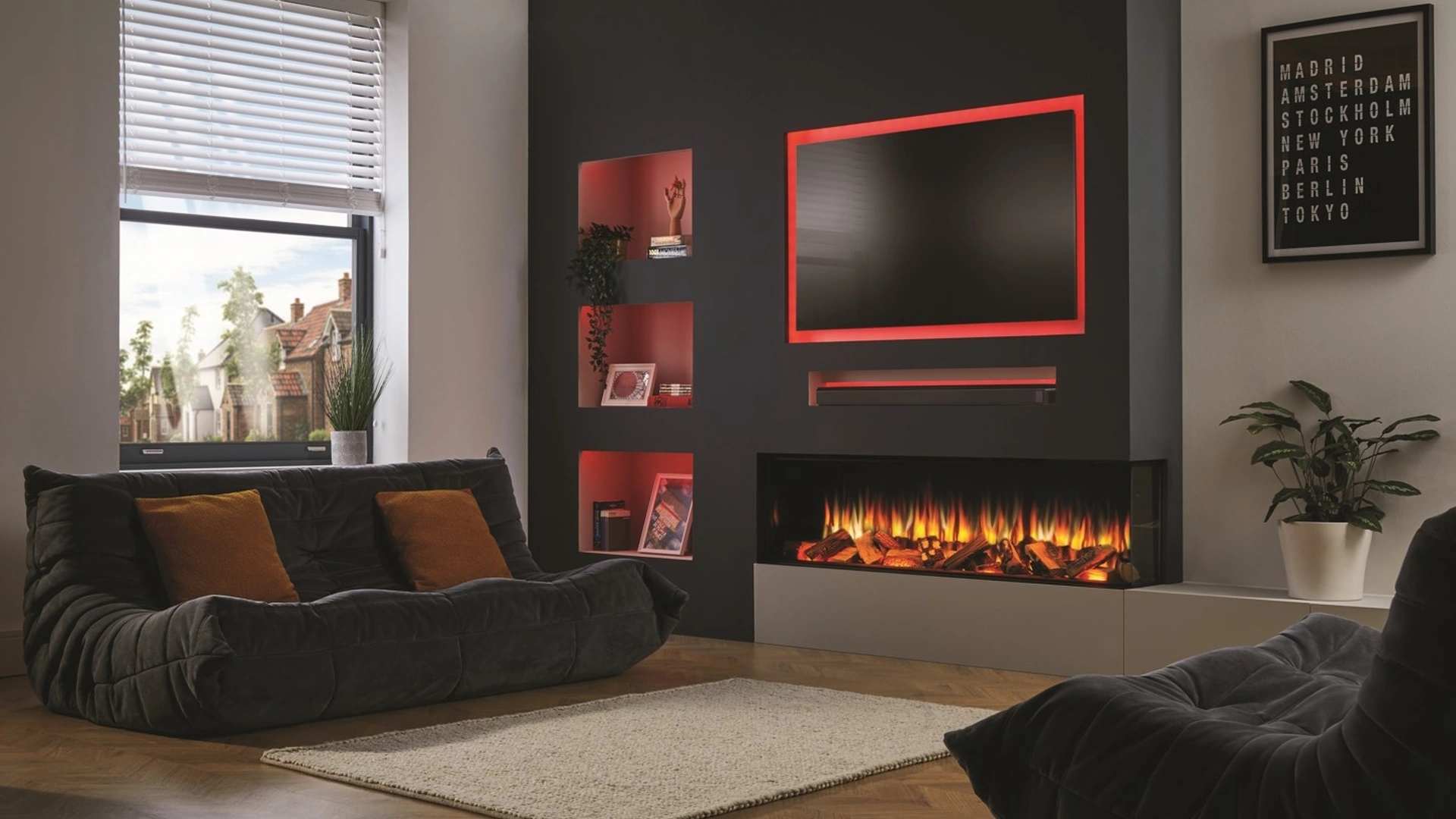 Camino elettrico a LED Lepiaki 150 di Maisonfire