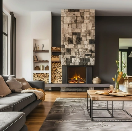 Camino elettrico a LED Velera di Maisonfire