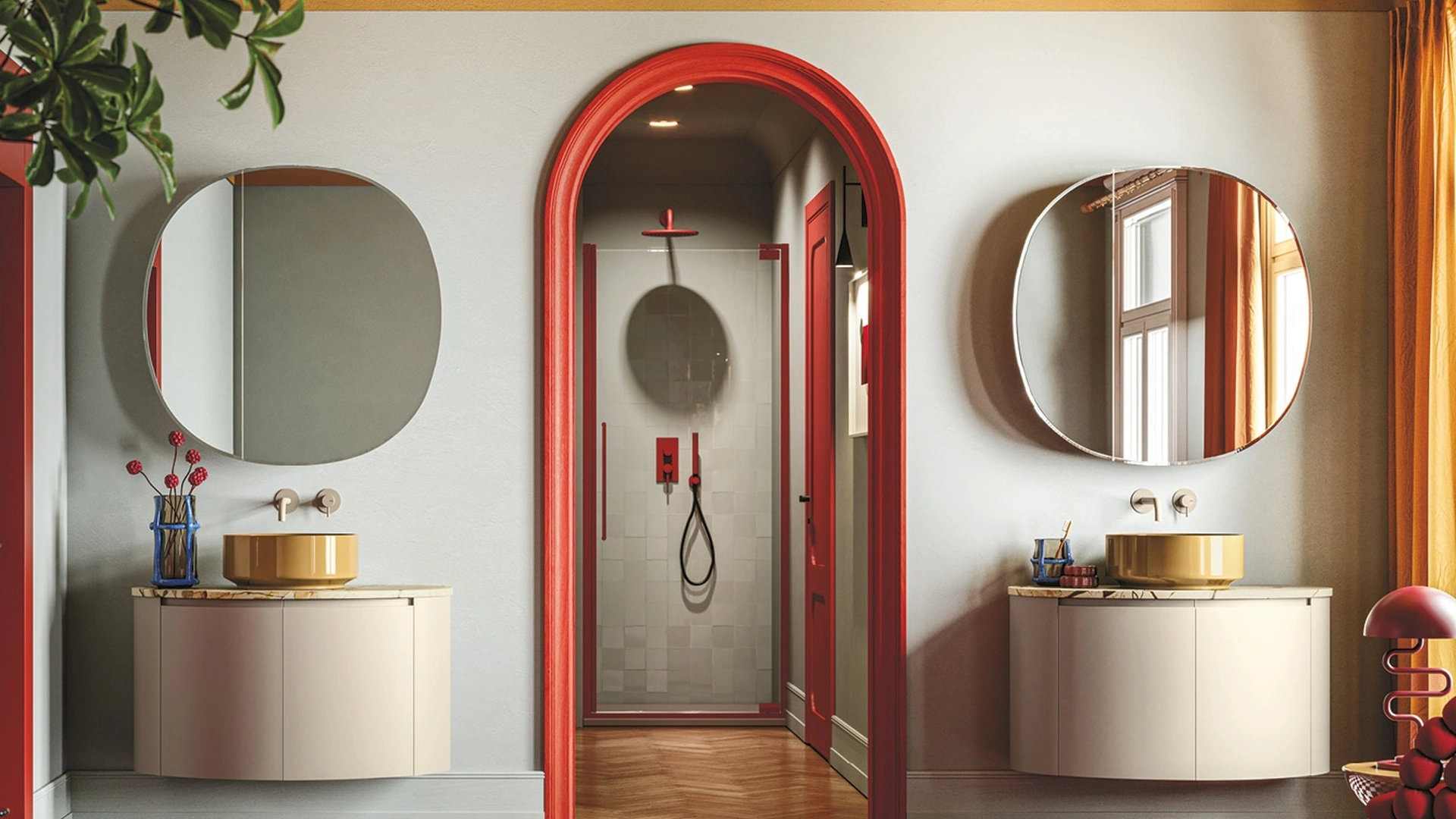 Mobile da Bagno sospeso Fusion 41 di Arbi