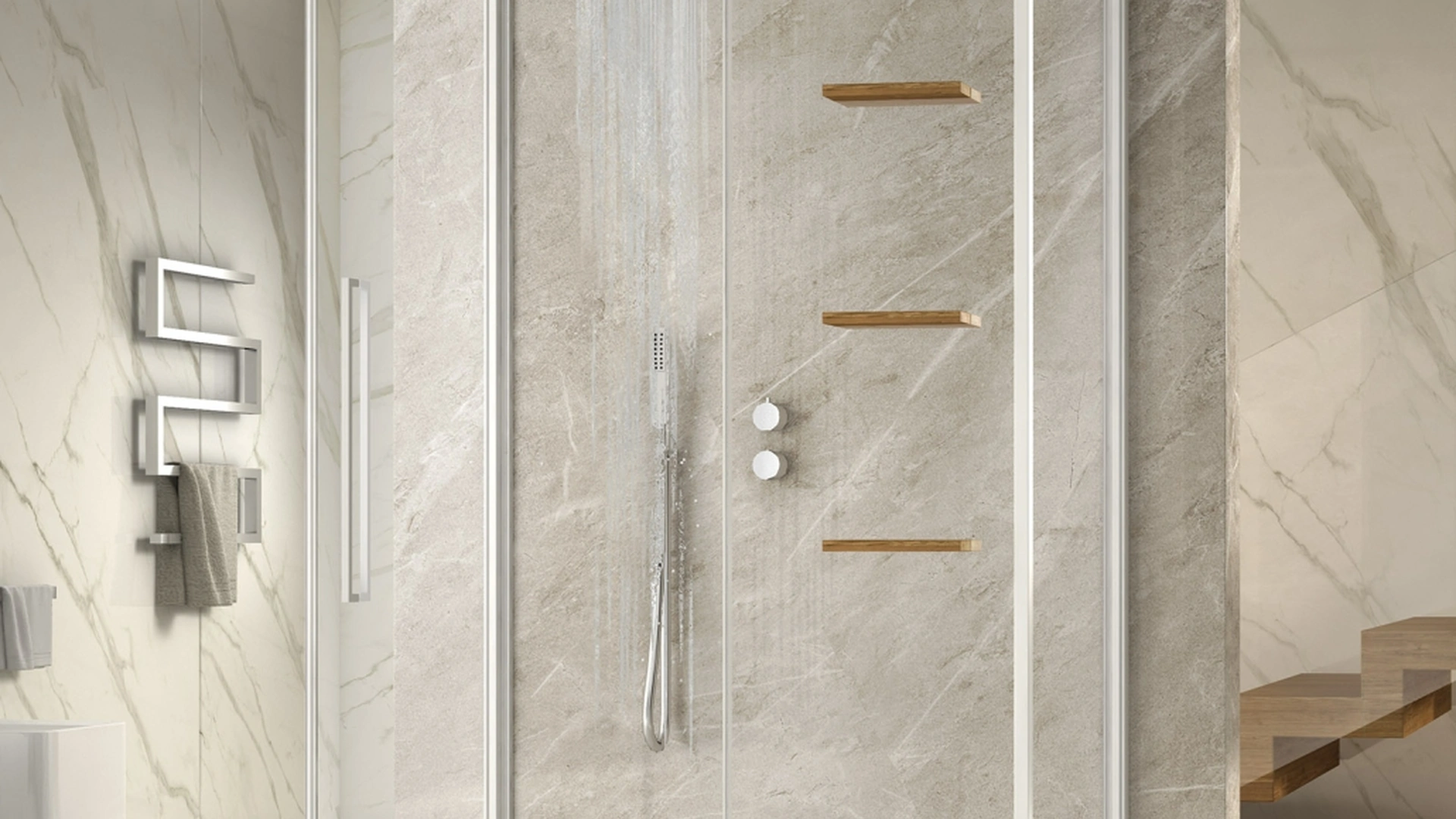 Hammam Zen Nude Shower di Megius