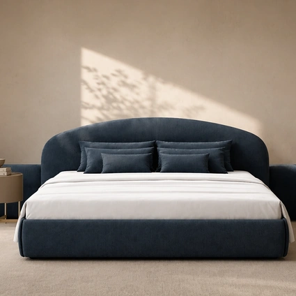 Letto imbottito Cove di Pianca