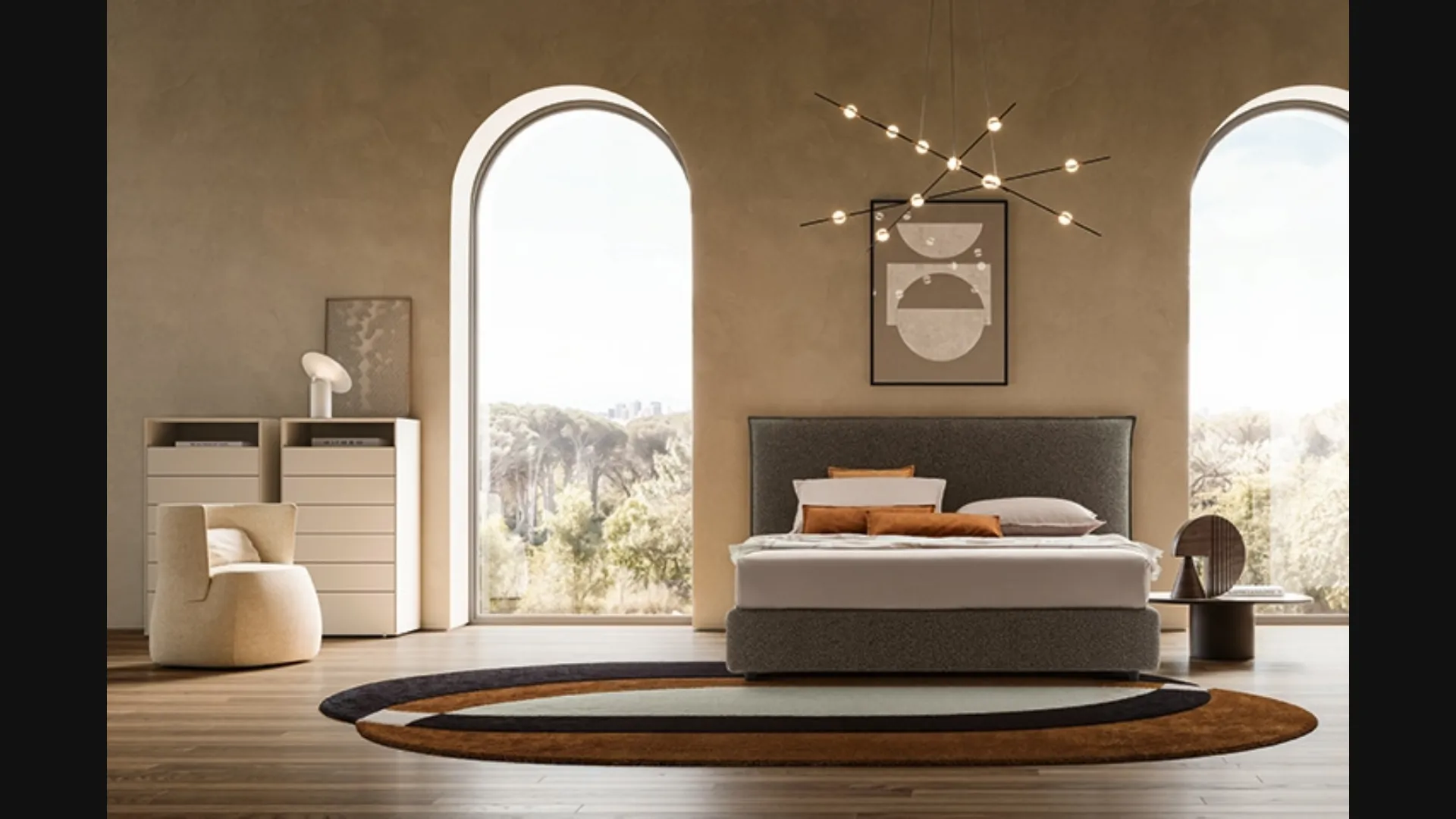 Letto con box contenitore Ventura di Ennerev