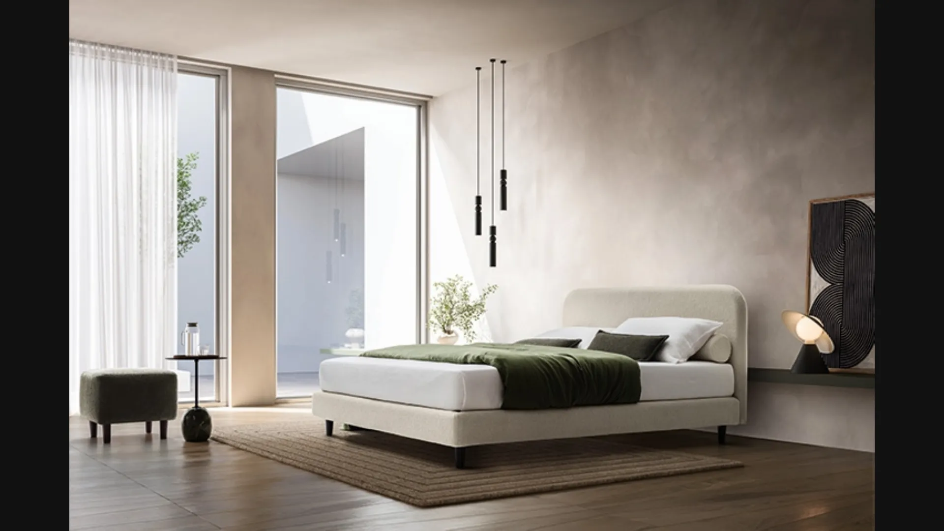 Letto matrimoniale Freya di Ennerev
