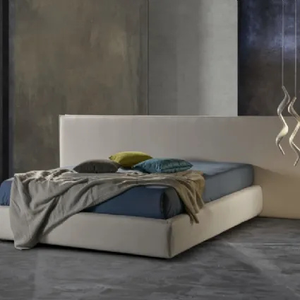 Letto semplice ed elegante con contenitore Milo Ring 28 di Excò