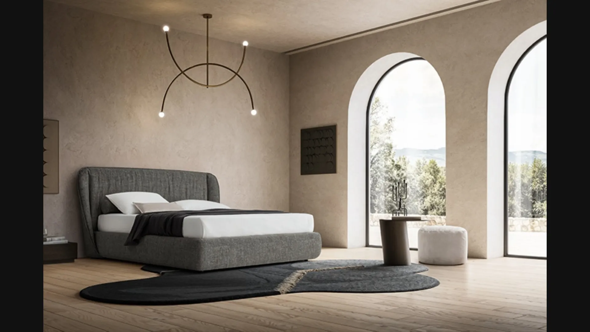 Letto Nest con testiera di Ennerev