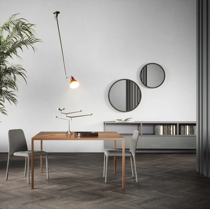 Mobile sospeso Box 18 Grigio Lucido di Novamobili