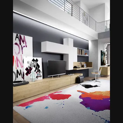 Parete Attrezzata Sky 209 di Astor Mobili