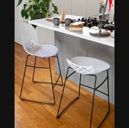 Sgabello di design Jam di Connubia